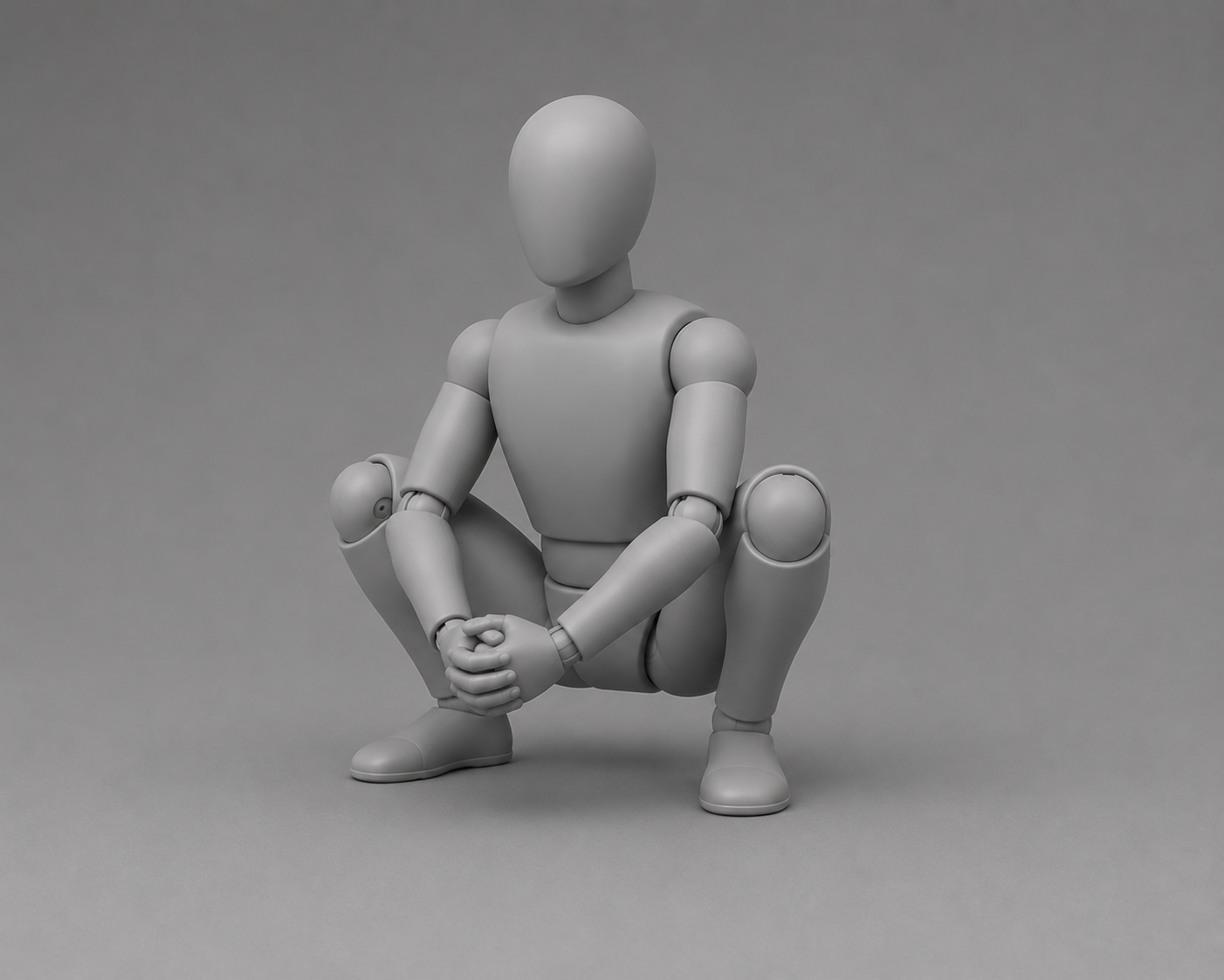 Deep squat hold example